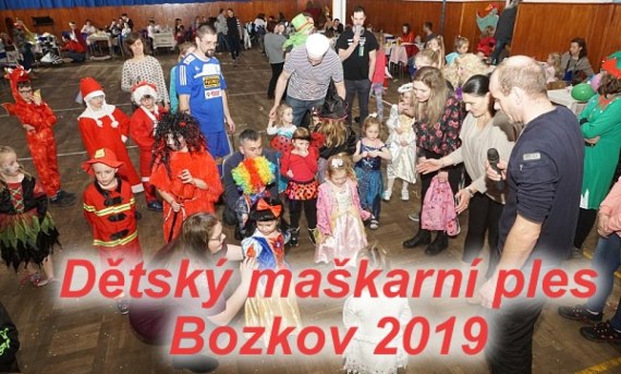 Maškarní plesy 2019